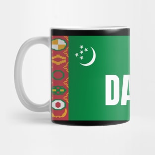 Dashoguz City in Turkmenistan Flag Mug